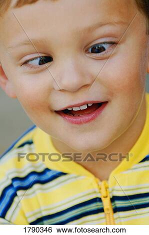Cross-eyed boy View Large Photo Image Stock Photograph - Cross-eyed boy. Fotosearch