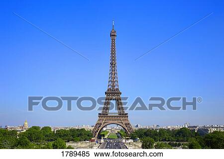 Eiffel Tower View Large Photo Image Stock Photography - Eiffel Tower. Fotosearch