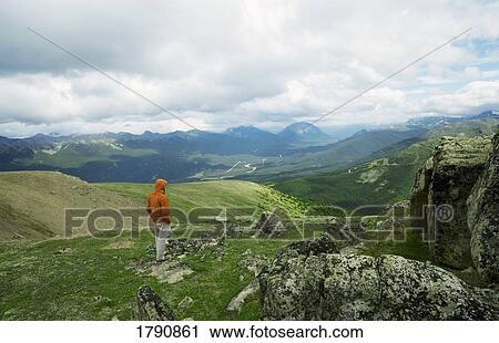 Stock Image - Enjoying the view. Fotosearch