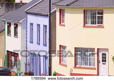 Exterior of houses View Large Photo Image Picture - Exterior of houses. Fotosearch