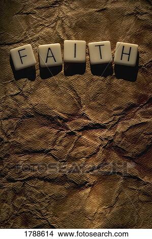 Faith letter tiles View Large Photo Image Picture - Faith letter tiles. Fotosearch
