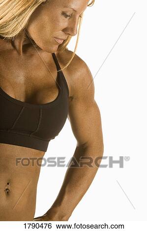 Fit woman View Large Photo Image Stock Photograph - Fit woman. Fotosearch