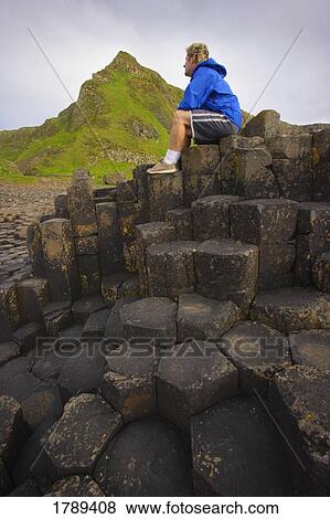 Giant's Causeway View Large Photo Image Stock Photo - Giant's Causeway. Fotosearch