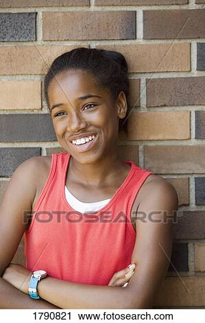 Girl laughs View Large Photo Image Stock Image - Girl laughs. Fotosearch