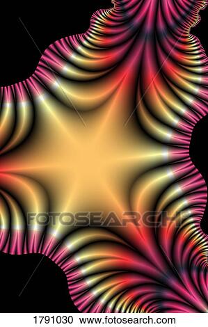 Stock Image - Grooved abstract graphic. Fotosearch