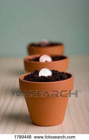 Stock Photo - Growing money. Fotosearch