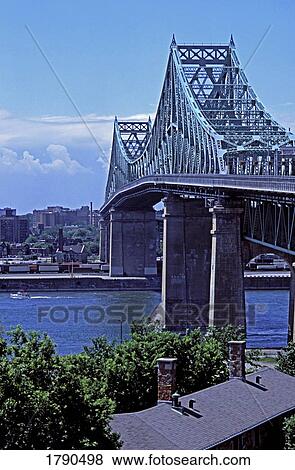 Jacques Cartier Bridge View Large Photo Image Stock Photo - Jacques Cartier Bridge. Fotosearch
