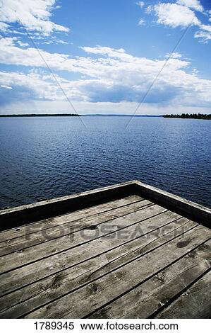 Lakeside dock View Large Photo Image Stock Photography - Lakeside dock. Fotosearch