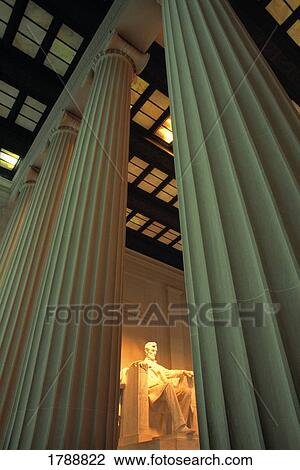 Lincoln Memorial View Large Photo Image Stock Image - Lincoln Memorial. Fotosearch