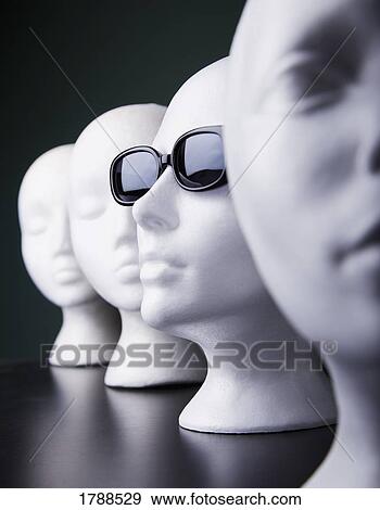 Stock Photo - Mannequin in sunglasses. Fotosearch