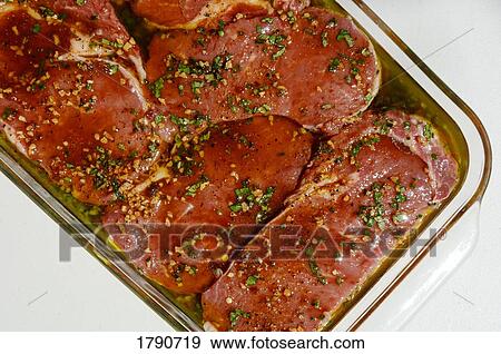 Marinating rib-eye steaks View Large Photo Image Stock Photo - Marinating rib-eye steaks. Fotosearch