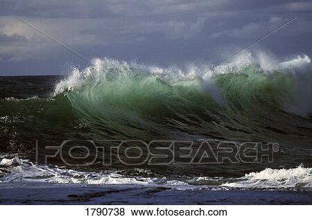 Ocean wave View Large Photo Image Stock Photo - Ocean wave. Fotosearch