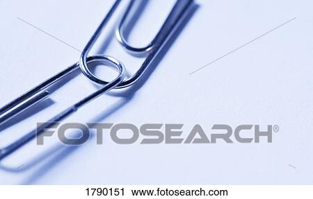 Stock Image - Paper clips. Fotosearch