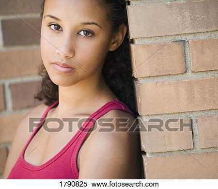 Portrait of a girl View Large Photo Image Stock Photography - Portrait of a girl. Fotosearch