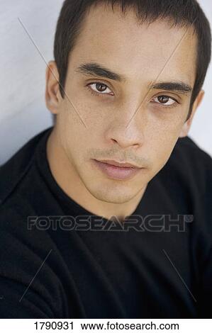 Stock Image - Portrait of a man. Fotosearch