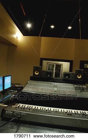 Recording studio View Large Photo Image Stock Image - Recording studio. Fotosearch