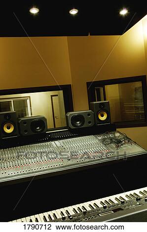 Recording studio View Large Photo Image Stock Image - Recording studio. Fotosearch