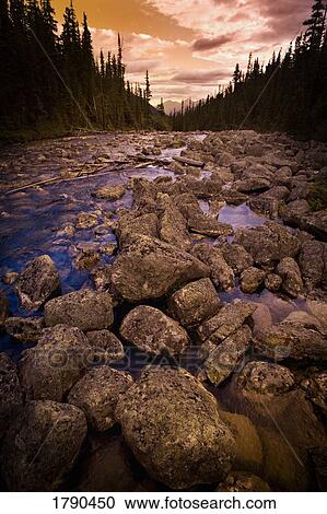 Rocky riverbed View Large Photo Image Stock Image - Rocky riverbed. Fotosearch