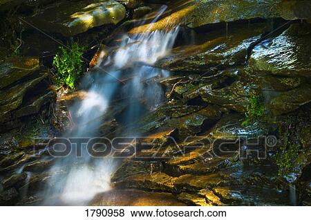 Rocky waterfall View Large Photo Image Stock Photo - Rocky waterfall. Fotosearch