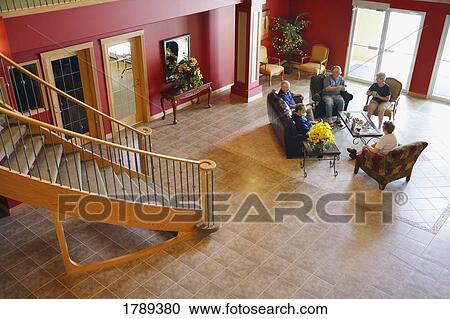 Stock Image - Seniors group. Fotosearch