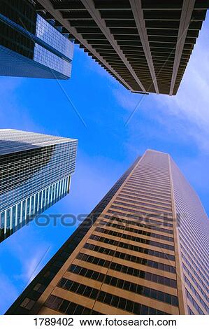 Stock Image - Skyscrapers in Calgary. Fotosearch