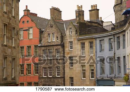 Streets of Edinburgh View Large Photo Image Stock Photo - Streets of Edinburgh. Fotosearch