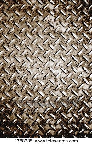 Stock Photo - Textured sheet metal. Fotosearch