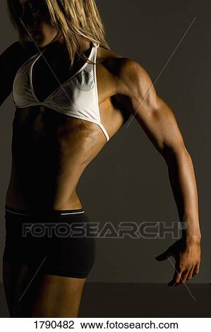 Toned woman View Large Photo Image Stock Image - Toned woman. Fotosearch