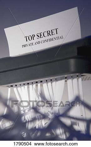 Picture - Top Secret. Fotosearch