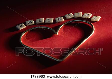 Valentine spelled over heart View Large Photo Image Stock Image - Valentine spelled over heart. Fotosearch