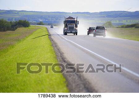 Vehicles on Highway View Large Photo Image Stock Photo - Vehicles on Highway. Fotosearch