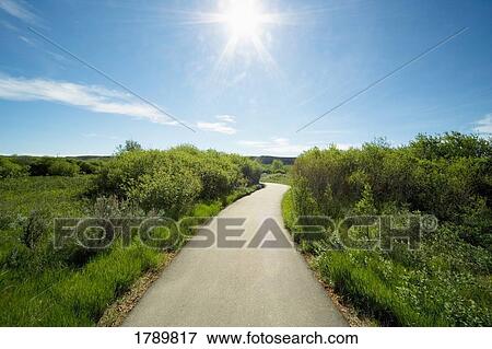 Stock Photo - Winding roadway. Fotosearch
