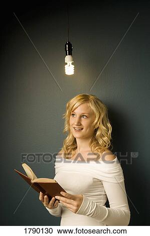 Woman reading View Large Photo Image Stock Image - Woman reading. Fotosearch