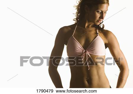 Woman with bikini View Large Photo Image Stock Photo - Woman with bikini. Fotosearch