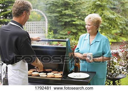 A summer barbecue View Large Photo Image Stock Image - A summer barbecue . Fotosearch