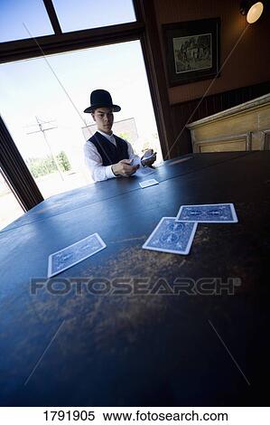 Card dealer in period costume View Large Photo Image Stock Photography - Card dealer in period costume. Fotosearch