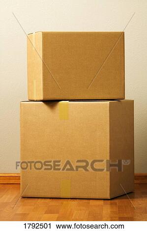 Cardboard boxes View Large Photo Image Stock Image - Cardboard boxes. Fotosearch