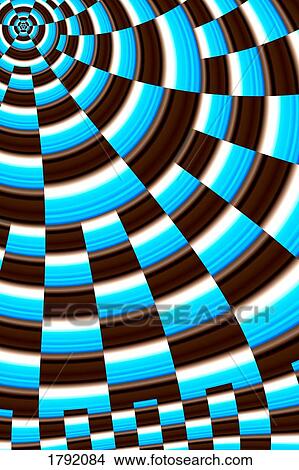 Picture - Checkered abstract design. Fotosearch
