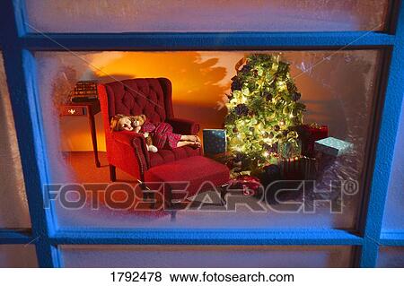 Stock Photo - Christmas scene. Fotosearch