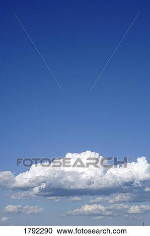 Stock Image - Cloudy sky. Fotosearch