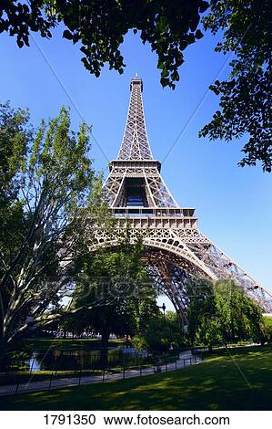 Eiffel Tower View Large Photo Image Stock Image - Eiffel Tower. Fotosearch