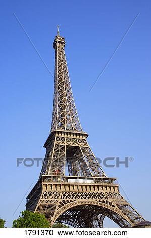 Eiffel Tower View Large Photo Image Stock Image - Eiffel Tower. Fotosearch