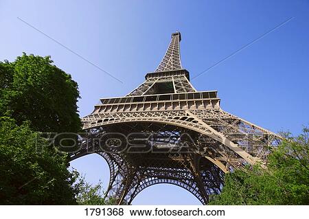 Eiffel Tower View Large Photo Image Stock Photo - Eiffel Tower. Fotosearch