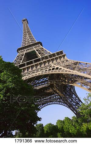 Stock Photograph - Eiffel Tower. Fotosearch