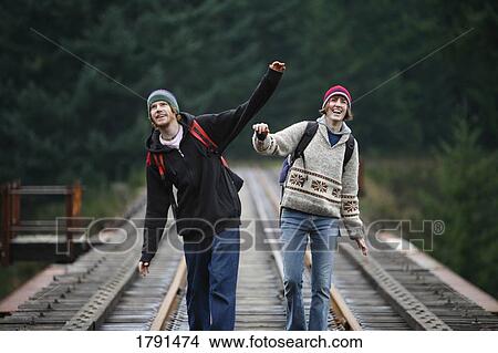 Hikers in British Columbia View Large Photo Image Picture - Hikers in British Columbia. Fotosearch
