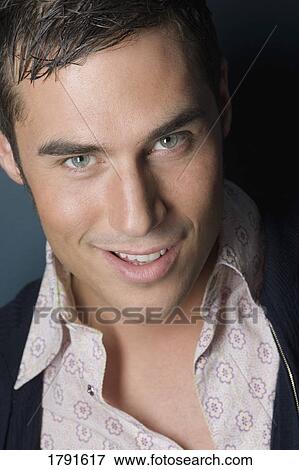 Stock Photo - Male portrait. Fotosearch