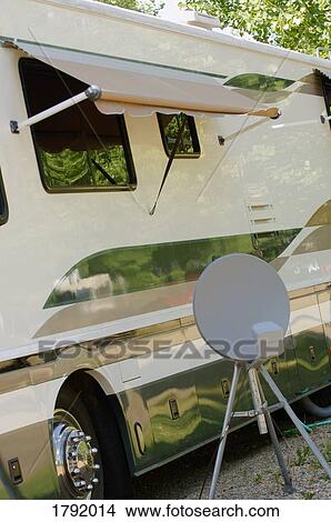 Motorhome View Large Photo Image Picture - Motorhome. Fotosearch