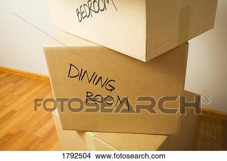 Moving boxes View Large Photo Image Picture - Moving boxes. Fotosearch