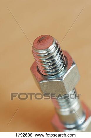Nut and bolt View Large Photo Image Stock Photo - Nut and bolt. Fotosearch