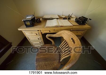 Old-fashioned office View Large Photo Image Stock Image - Old-fashioned office. Fotosearch